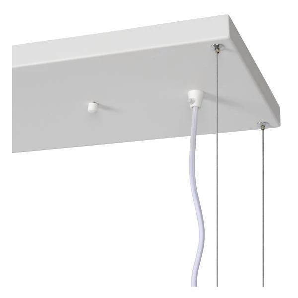 Lucide MIRAVELLE - Hanglamp - 6xGU10 - Wit - detail 2